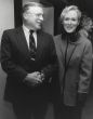 Glenn Close with her father, Dr. William Close 1991, NY.jpg